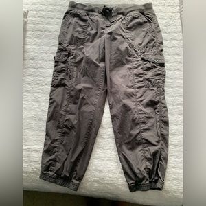 Grey Calvin Klein Summer-weight Cargo Pants